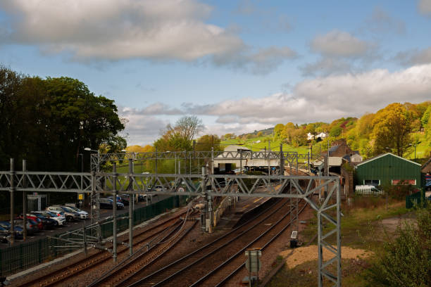 istock Railway station, Kendal, England May 01, 2022 1397489602