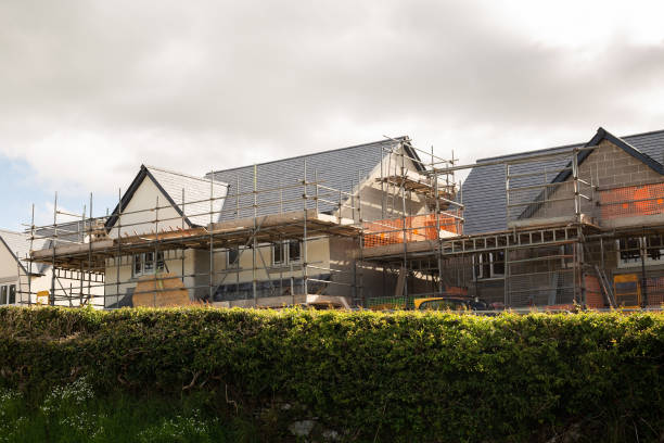 istock Construction of new residential buildings 1397490879