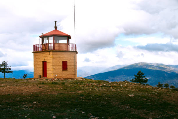 istock Watchtower on the mountaintop Laujar de Andarax, Spain 1397490950