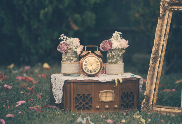 istock Vintage wedding decoration still life 1397492048