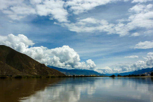 Panorama of Lhasa, tibet,China