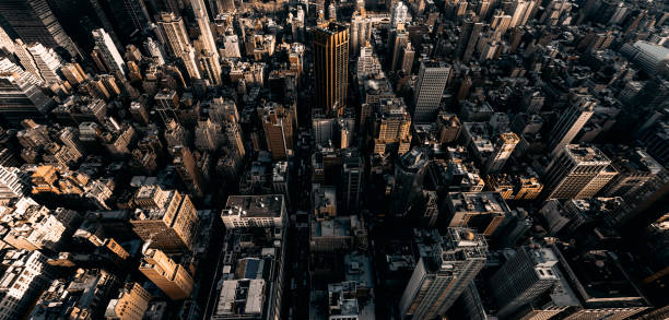 istock Aerial View of Manhattan 1397499522