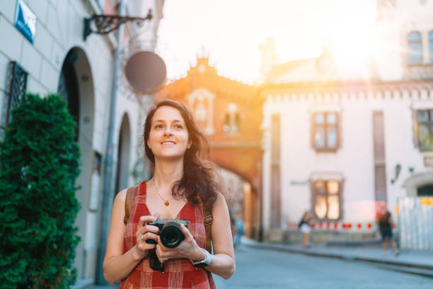 istock Solo traveller exploring Europe 1397504065