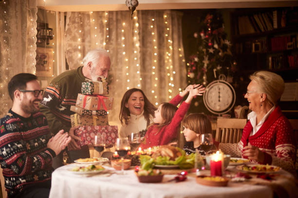 istock Yaaay, Christmas presents for us! 1397513391