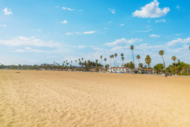 istock Santa Barbara West Beach on a sunny day 1397514266