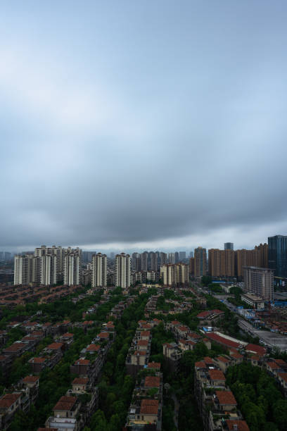istock Modern urban buildings on cloudy days 1397521314