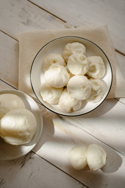 istock Steamed stuffed bun in the sun 1397523332