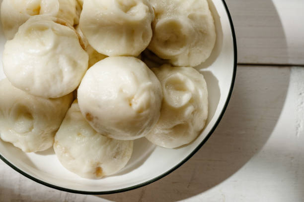istock Steamed stuffed bun in the sun 1397523563