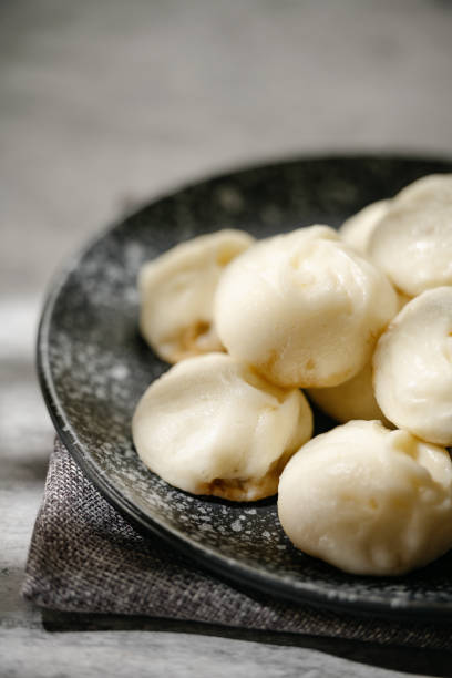 istock Steamed stuffed bun in the sun 1397523666