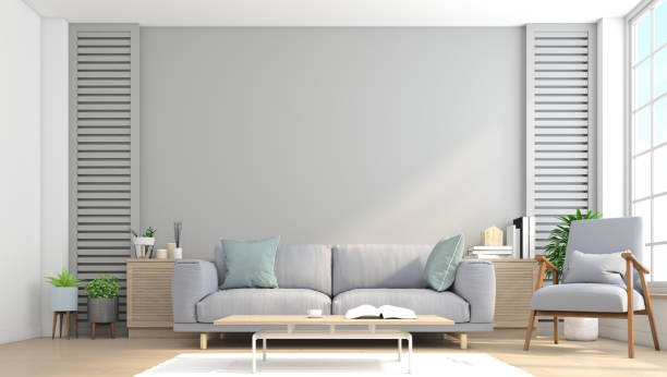 istock Minimalist living room interior 1397533194