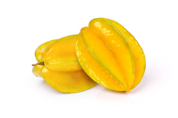 carambola (starfruit, stella mela) - starfruit foto e immagini stock