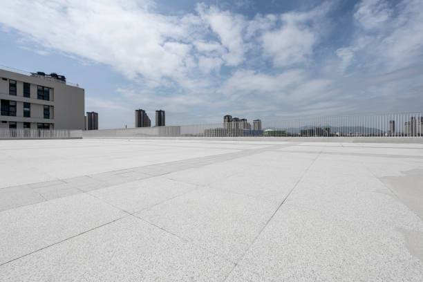 istock The Empty Square of a modern city 1397535667