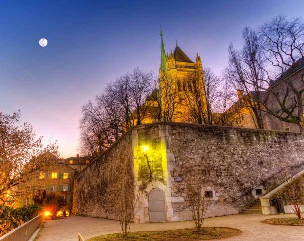 istock Saint-Pierre cathedral in Geneva, Switzerland, HDR 1397536592