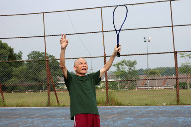 istock Asian Senior Man - Sports 1397537323