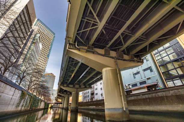 istock Scenery seen from a ship sailing on the river in Tokyo 1397547450