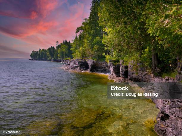 Lake Michigan Wisconsin Stock Photo - Download Image Now - Wisconsin, Green Bay, Nature