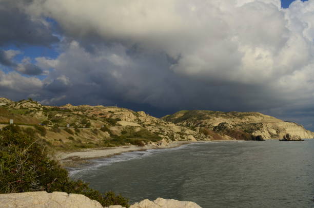 istock Paphos. Cyprus. Petra tou romiou. Aphrodite's rock. 1397551952