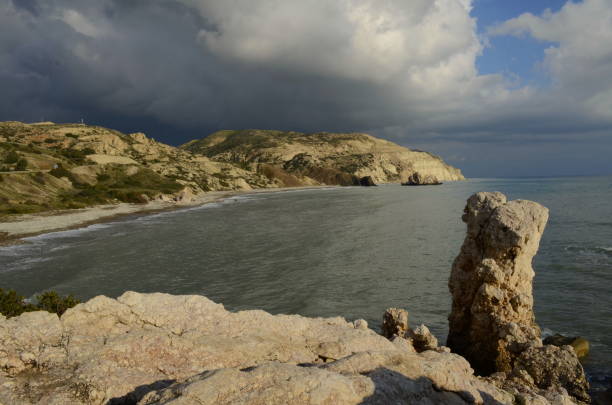 istock Paphos. Cyprus. Petra tou romiou. Aphrodite's rock. 1397551979