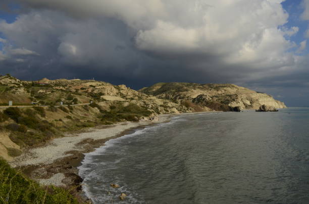 istock Paphos. Cyprus. Petra tou romiou. Aphrodite's rock. 1397551985