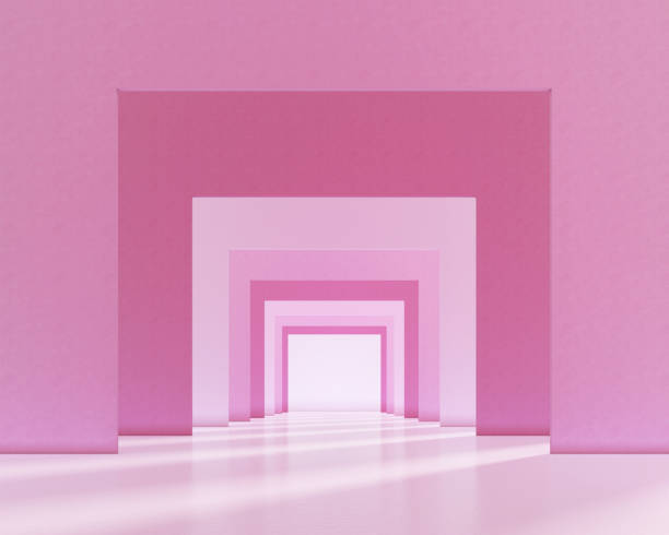 istock Minimalist abstract background door 1397554430