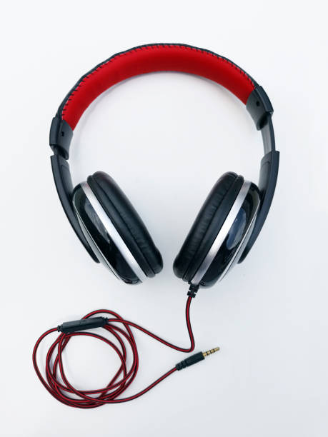 istock Headphones on white background 1397554967