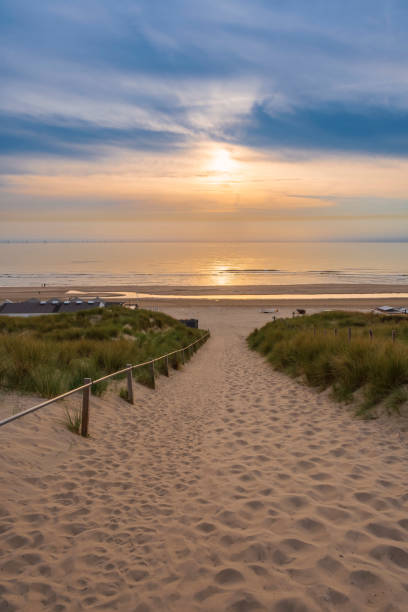 istock Evening mood at the Dutch North Sea 1397555902