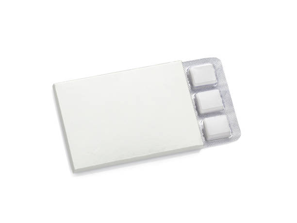 istock Pack of Chewing Gum isolated on white with clipping path 1397557604