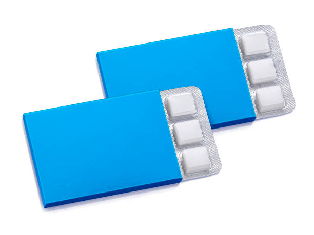 istock Pack of Chewing Gum isolated on white with clipping path 1397557648