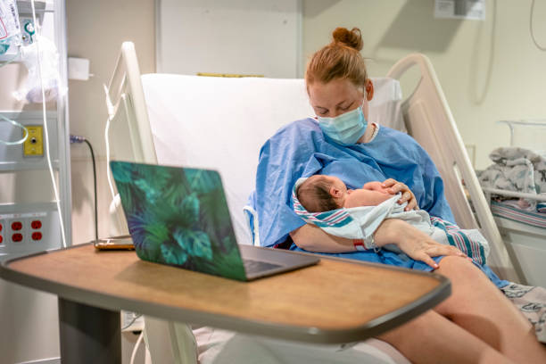 istock Covid labour and delivery 1397559449