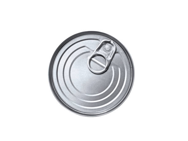 istock Top view Canned fish isolated on white background 1397560821