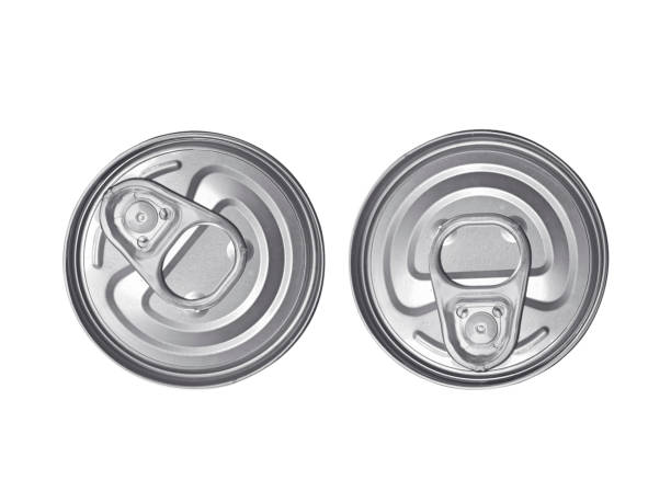 istock Top view Canned fish isolated on white background 1397560872