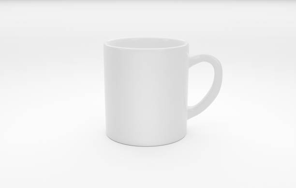 istock White cup of coffee on the white background 1397561266