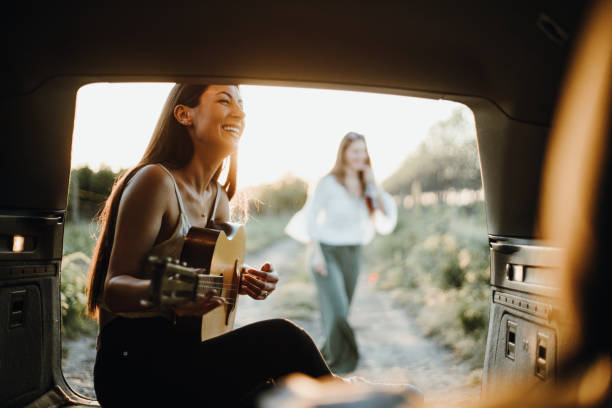 istock Two female friends on roadtrip 1397561514