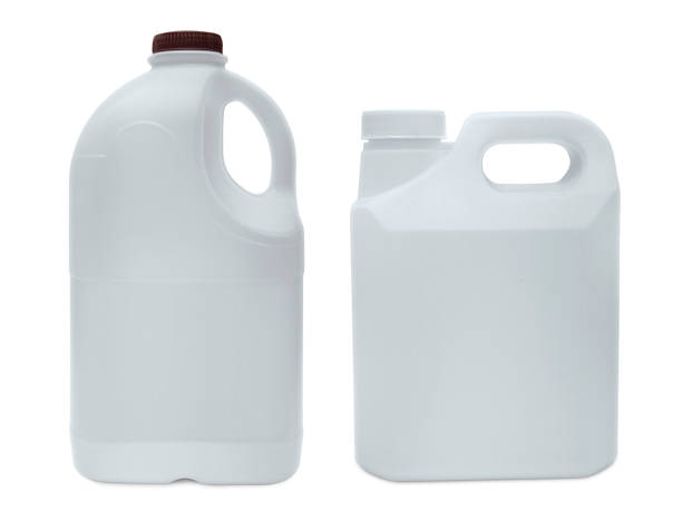 istock White plastic jerry can is isolated on a white background 1397562076