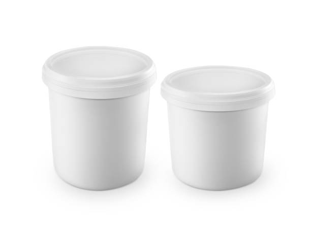 istock White plastic bucket isolated on a white background 1397562226