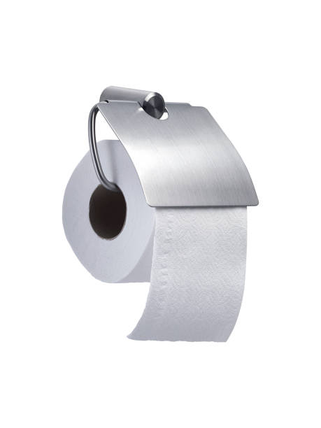 istock White toilet roll paper dispenser isolated on white background with clipping path 1397562433