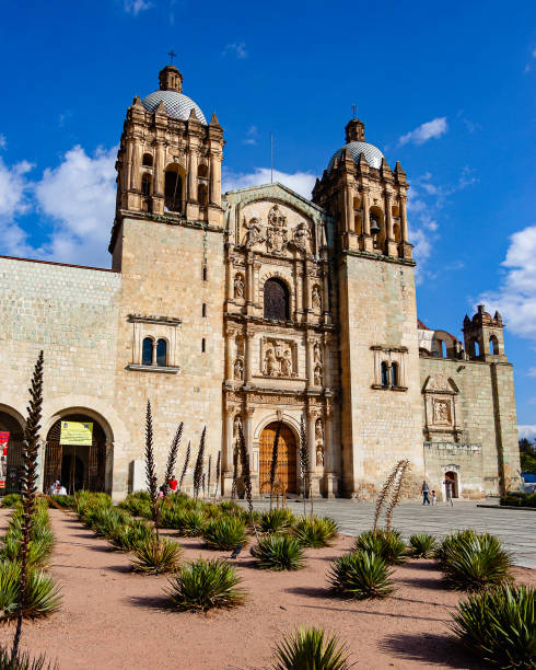 Santo Domingo in Oaxaca at the Afternoon