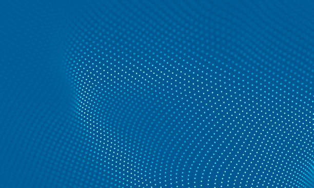 istock Abstract Geometrical Background ..Futuristic technology style. Neon Sign . HUD Element . Elegant . Big data visualization 1397575684