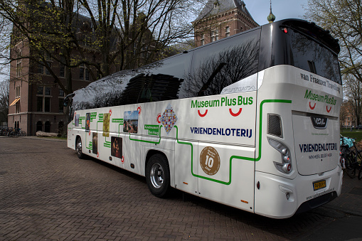 Museum Plus Bus At Amsterdam The Netherlands 30-3-2022