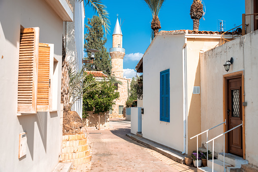 View of a neighborhood in old town of Nicosia, Cyprus