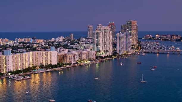 istock Aerial View of Miami Beach Waterfront 1397589899