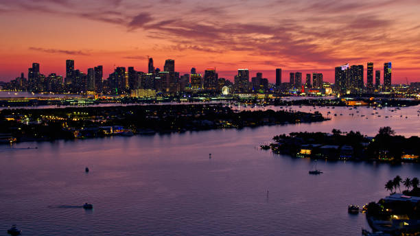 istock Miami Beach, Florida - Drone Shot 1397589905