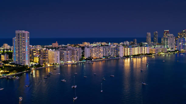 istock Miami Beach Waterfront - Aerial 1397589908