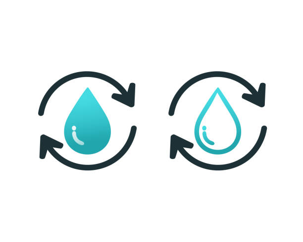 Water Use Reduction Icon 30+ Reduce Water Usage Stock Illustrations, Royalty-Free Vector ...