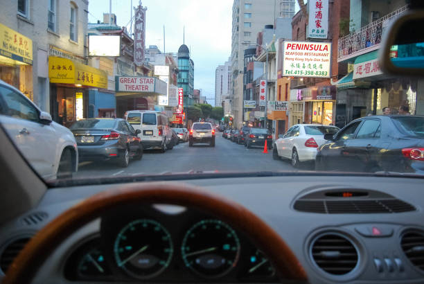 istock Driving through Chinatown San Francisco 1397595381