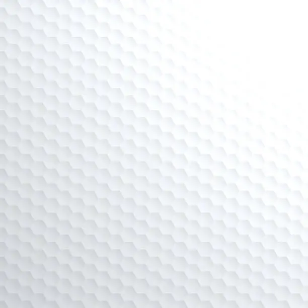 Vector illustration of Abstract bright white background - Geometric texture