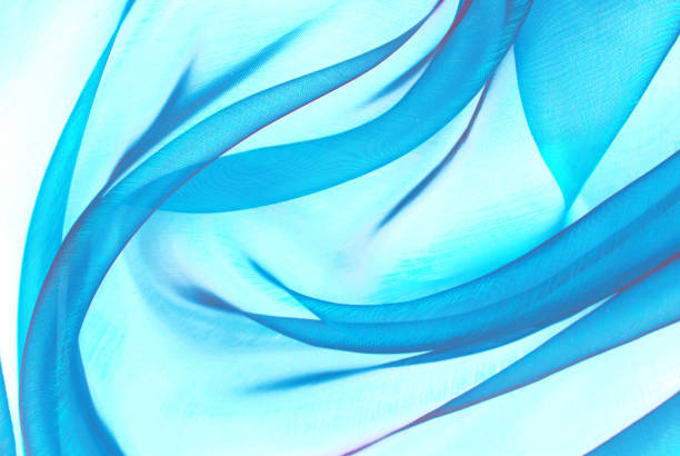 istock blue cyan abstract background fabric organza texture 1397599312