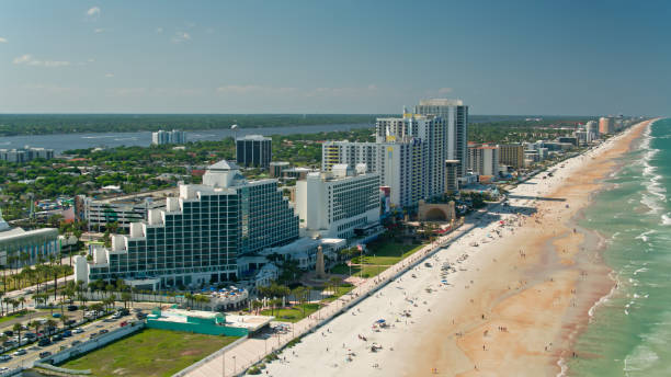istock Drone Shot of Daytona Beach, Florida 1397607381