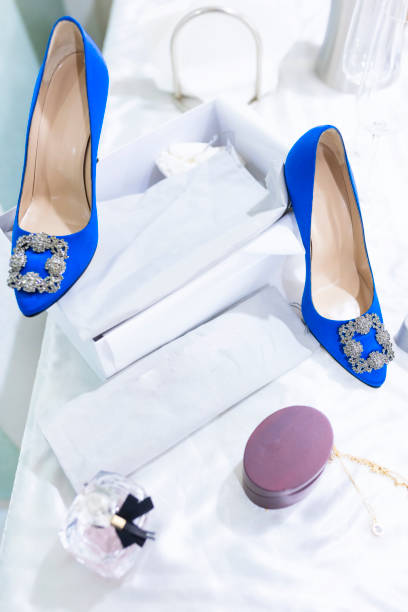 istock The bride's shoes 1397607523