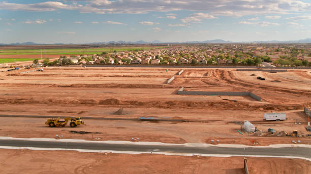 istock Construction in Maricopa, Arizona - Aerial 1397607665